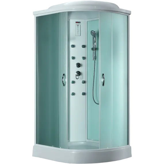 Душевая кабина асимметричная Timo ECO TE-0702 L/R , 120*80*218  низкий поддон