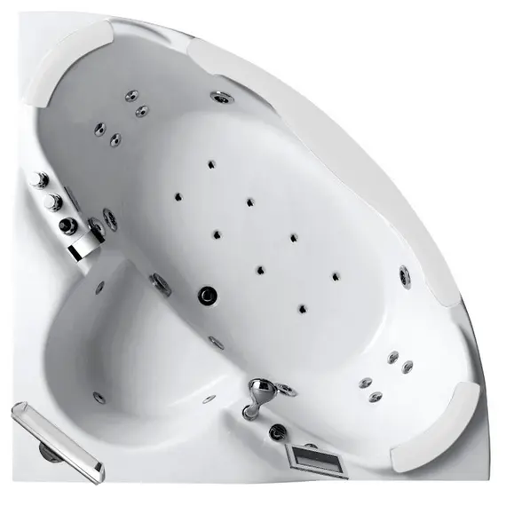 Акриловая гидромассажная ванна  Gemy G9025  155*155