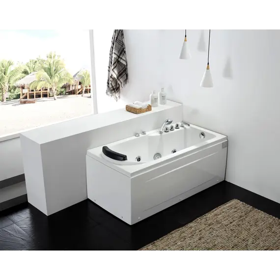 Акриловая гидромассажная ванна Gemy G9006-1.7 B