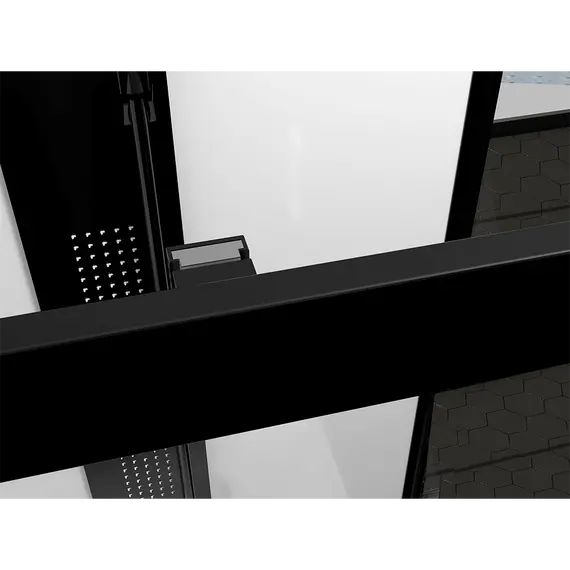 Душевая кабина Black&White G8708 без крыши 80х110 см прямоугольная