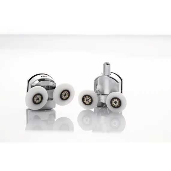 Душевой угол Black & White S102  прозрачное/хром