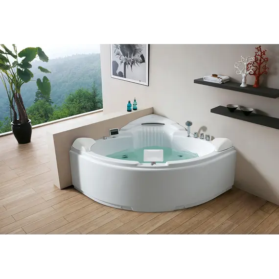 Акриловая гидромассажная ванна Gemy G9082  152*152