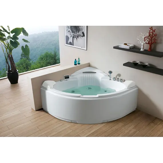 Акриловая гидромассажная ванна Gemy G9082  152*152