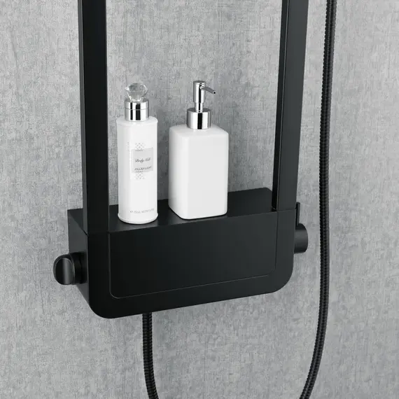 Душевая панель Black&White W1020 черная