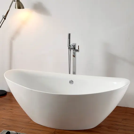 Акриловая ванна ABBER AB9248 180х87