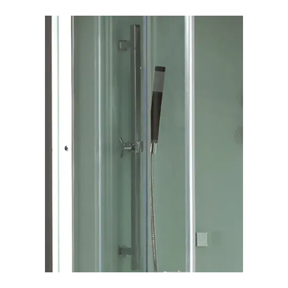 Душевая кабина с паром и гидромассажем четверть круга Bandhours VICTORIA 100х100 см