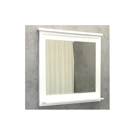 COMFORTY. Зеркало "Феррара-80/100" белый глянец