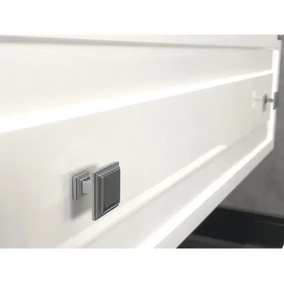 COMFORTY. Тумба-умывальник "Феррара-100" белый глянец с раковиной COMFORTY