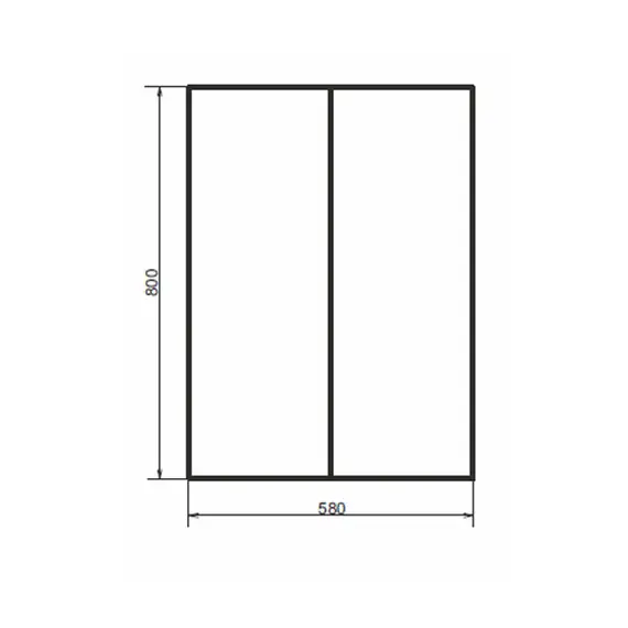 COMFORTY. Шкаф подвесной "Осло-60" бетон светлый