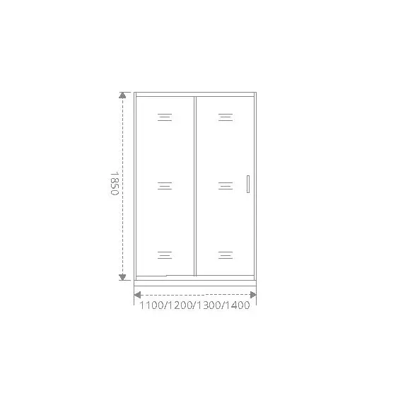 Душевая дверь раздвижная Good Door Neo WTW