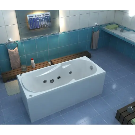 Ванна акриловая  BAS Мальдива 160*70