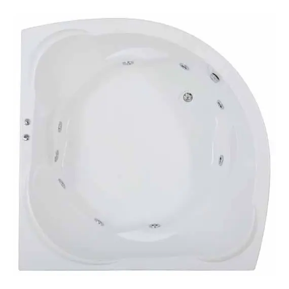 Ванна  акриловая  BAS Ривьера 161*161