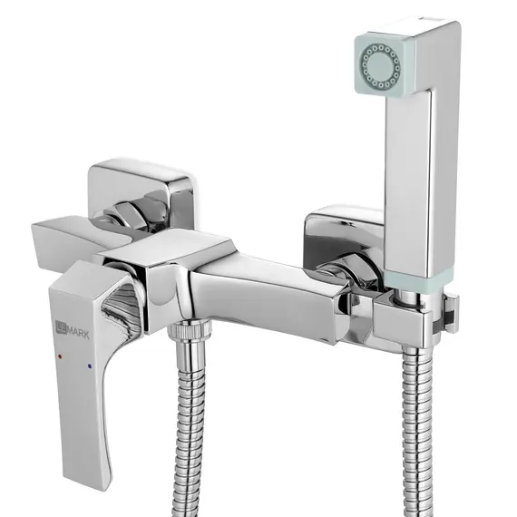Смеситель Lemark Unit LM4518C с гигиеническим душем, встраиваемый
