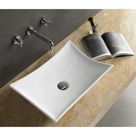 Раковина накладная прямоугольная CeramaLux 7701B