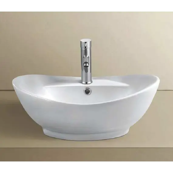 Раковина накладная овальная CeramaLux серия N 9018