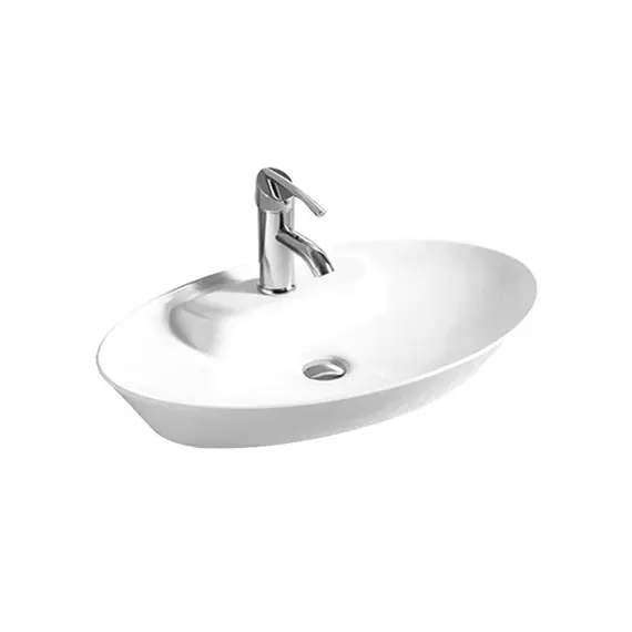 Раковина накладная овальная CeramaLux 9398