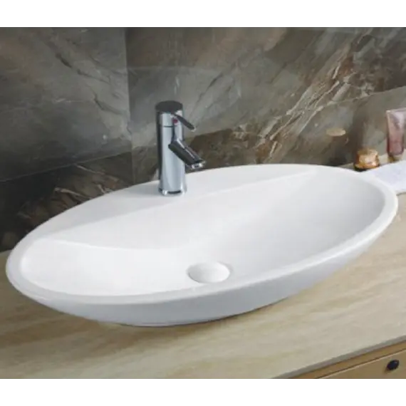 Раковина накладная овальная CeramaLux 9435