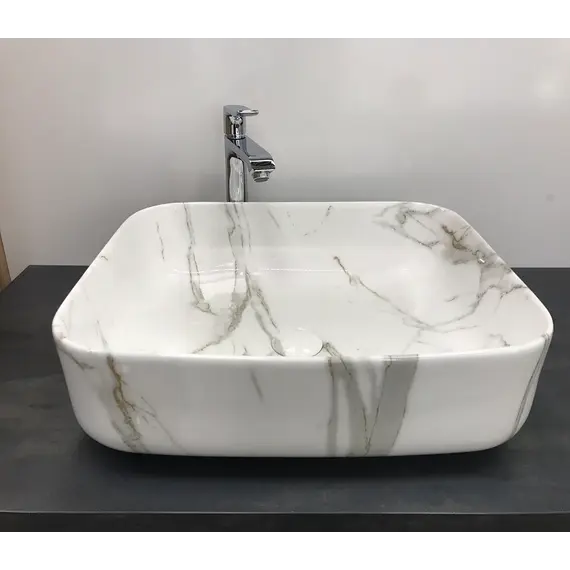 Раковина накладная прямоугольная CeramaLux  MNC 190