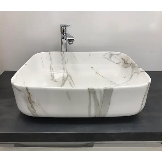 Раковина накладная прямоугольная CeramaLux  MNC 190