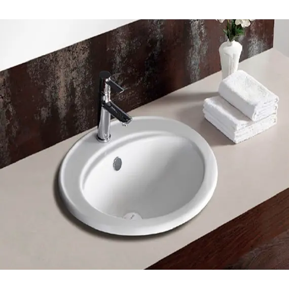Раковина врезная овальная  CeramaLux 9413