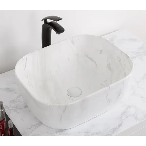 Раковина накладная прямоугольная CeramaLux  MNC K397