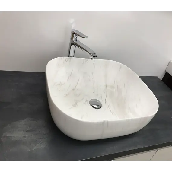 Раковина накладная прямоугольная CeramaLux  MNC K397