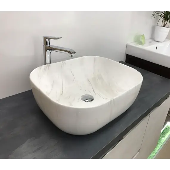 Раковина накладная прямоугольная CeramaLux  MNC K397