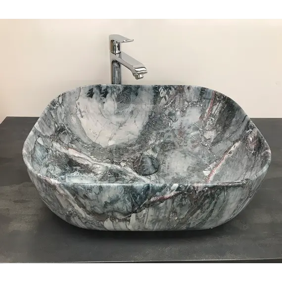 Раковина накладная прямоугольная CeramaLux  MNC K397