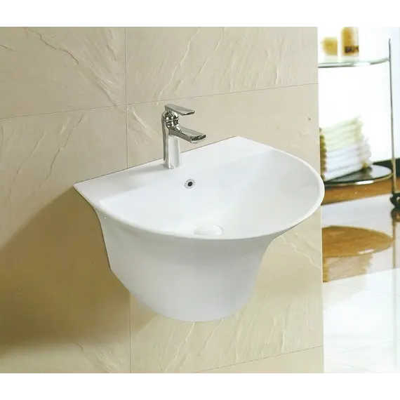 Умывальник подвесной полукруглый CeramaLux NB165