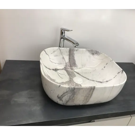 Раковина накладная прямоугольная CeramaLux  MNC K397