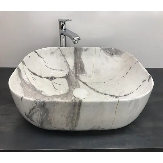 Раковина накладная прямоугольная CeramaLux  MNC K397