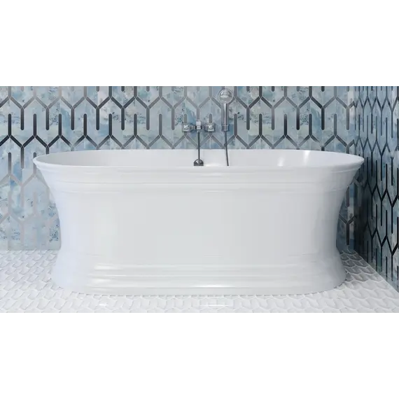 Ванна Astra-Form ШАРМ из литьевого мрамора 170х80 см