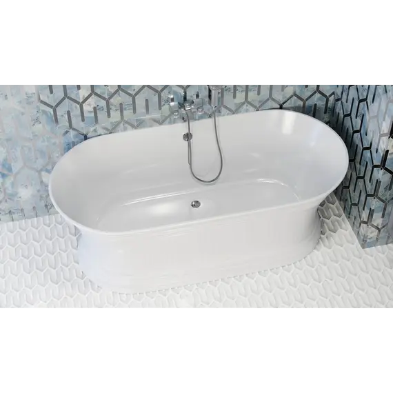 Ванна Astra-Form ШАРМ из литьевого мрамора 170х80 см