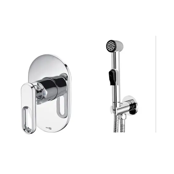 Встраиваемый комплект  WasserKRAFTдля биде со шлангом 120 см