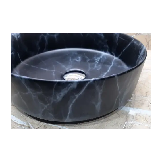 Раковина для ванной накладная круглая CeramaLux C1107