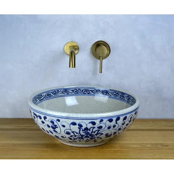 Накладная раковина-чаша Bronze De Luxe Melody 2241