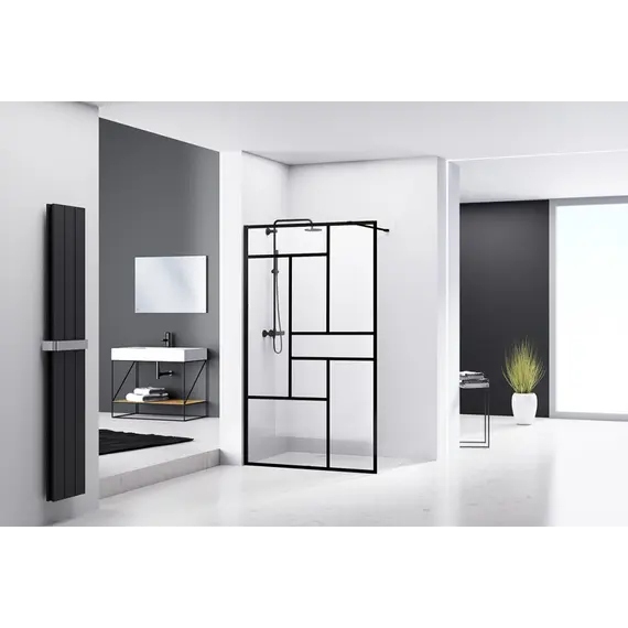 Душевая перегородка ABBER Immer Offen (толщина 6мм)