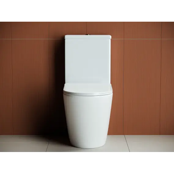 Напольный пристенный унитаз Ceramica Nova Highlight CN1802