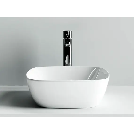Умывальник чаша накладная квадратная Ceramica Nova Element