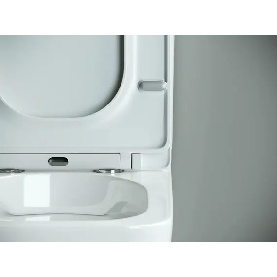 Напольный пристенный унитаз  Ceramica Nova Cubic CN1803