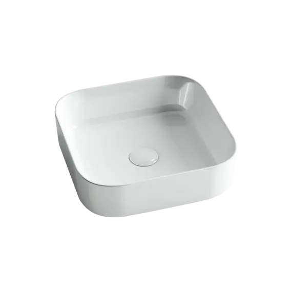 Умывальник чаша накладная квадратная Ceramica Nova Element CN6012