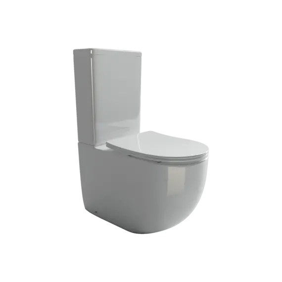 Напольный пристенный унитаз Ceramica Nova Metropol Rimless CN4001