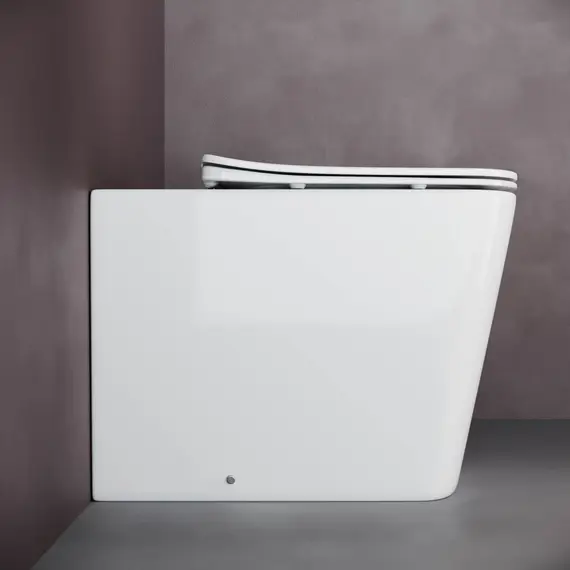 Напольный приставной унитаз Ceramica Nova Cubic CN1809