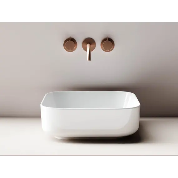 Умывальник чаша накладная квадратная Ceramica Nova Element CN6012