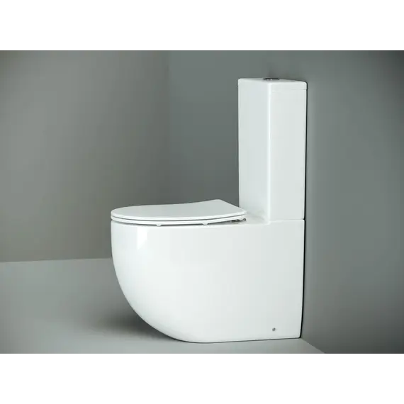 Напольный пристенный унитаз Ceramica Nova Metropol Rimless CN4001