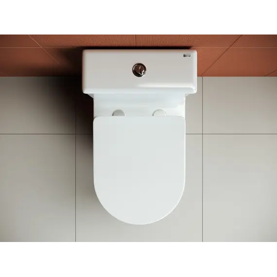 Напольный пристенный унитаз Ceramica Nova Highlight CN1802