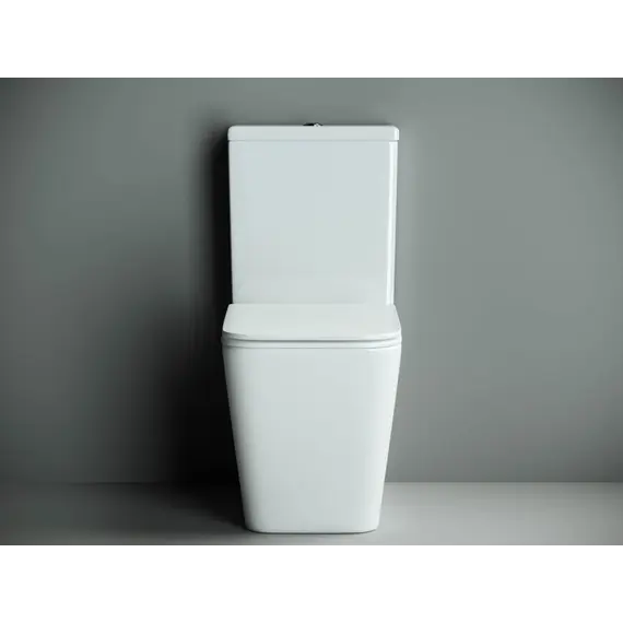 Напольный пристенный унитаз  Ceramica Nova Cubic CN1803