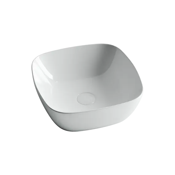 Умывальник чаша накладная квадратная Ceramica Nova Element