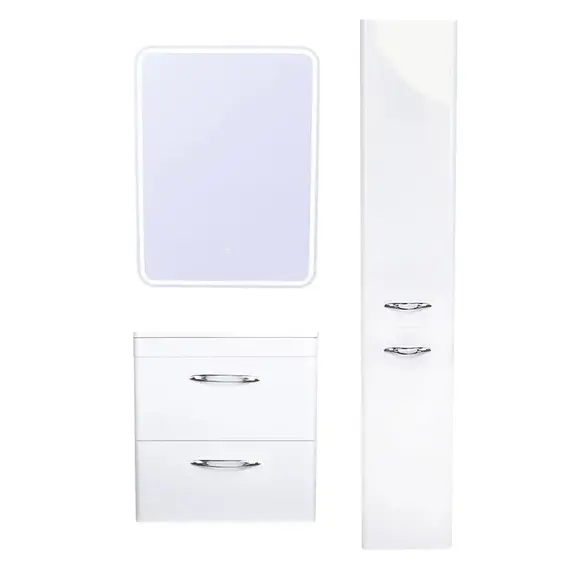 Тумба подвесная с раковиной Style Line Каре