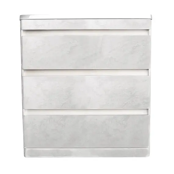 Тумба напольная с раковиной Style Line Атлантика 80 Люкс Plus бетон крем